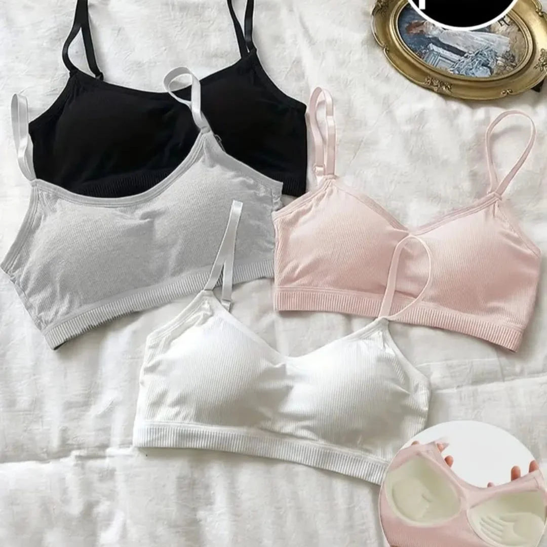 Hand Shape Push Up Soft Padded Comfortable Sports Bra-1972