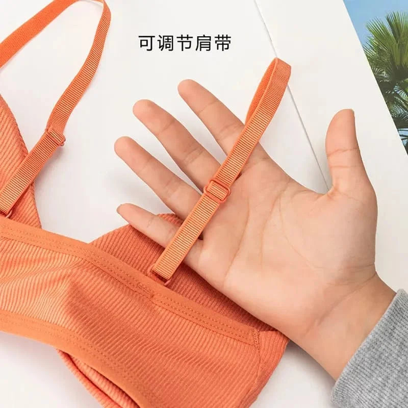 3D Seamless Sports Bralette Bra for Teenage Girls